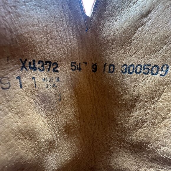 Lucchese 1883 UF Florida Gators Leather Boots Western Cowboy Brown Blue Mens 9D - Picture 8 of 16